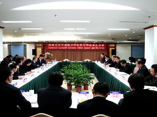 海螺水泥與伯利休斯公司深化技術交流，共謀綠色發(fā)展新篇章